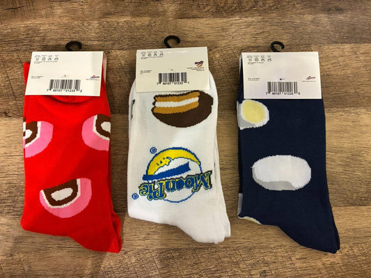 Moon Pies Donettes Snoballs Crew Socks (Brand New)