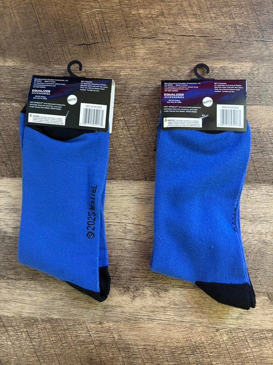 Hot Wheels 2 Pair Of Crew Socks (Brand New)