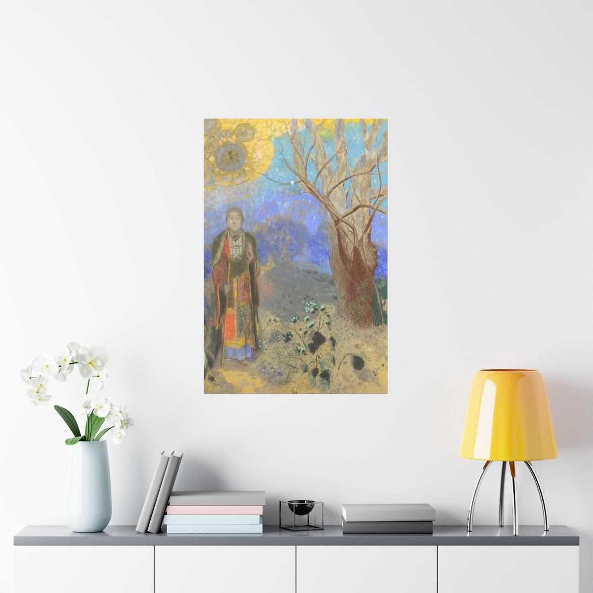 Odilon Redon The Buddha Print Poster
