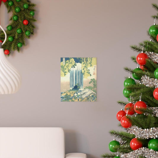 Yoro Waterfall In Mino Province By Katsushika Hokusai Print Poster - Art Unlimited