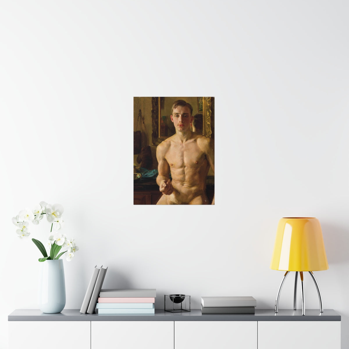 Konstantin Somov - The Boxer Print Poster
