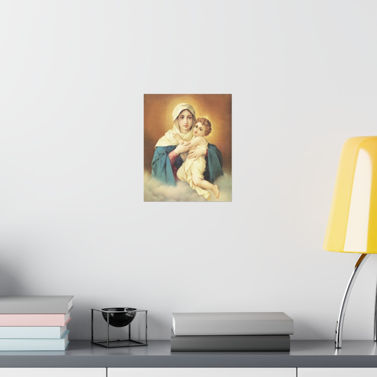 Our Lady of Grace Memorare Print Poster