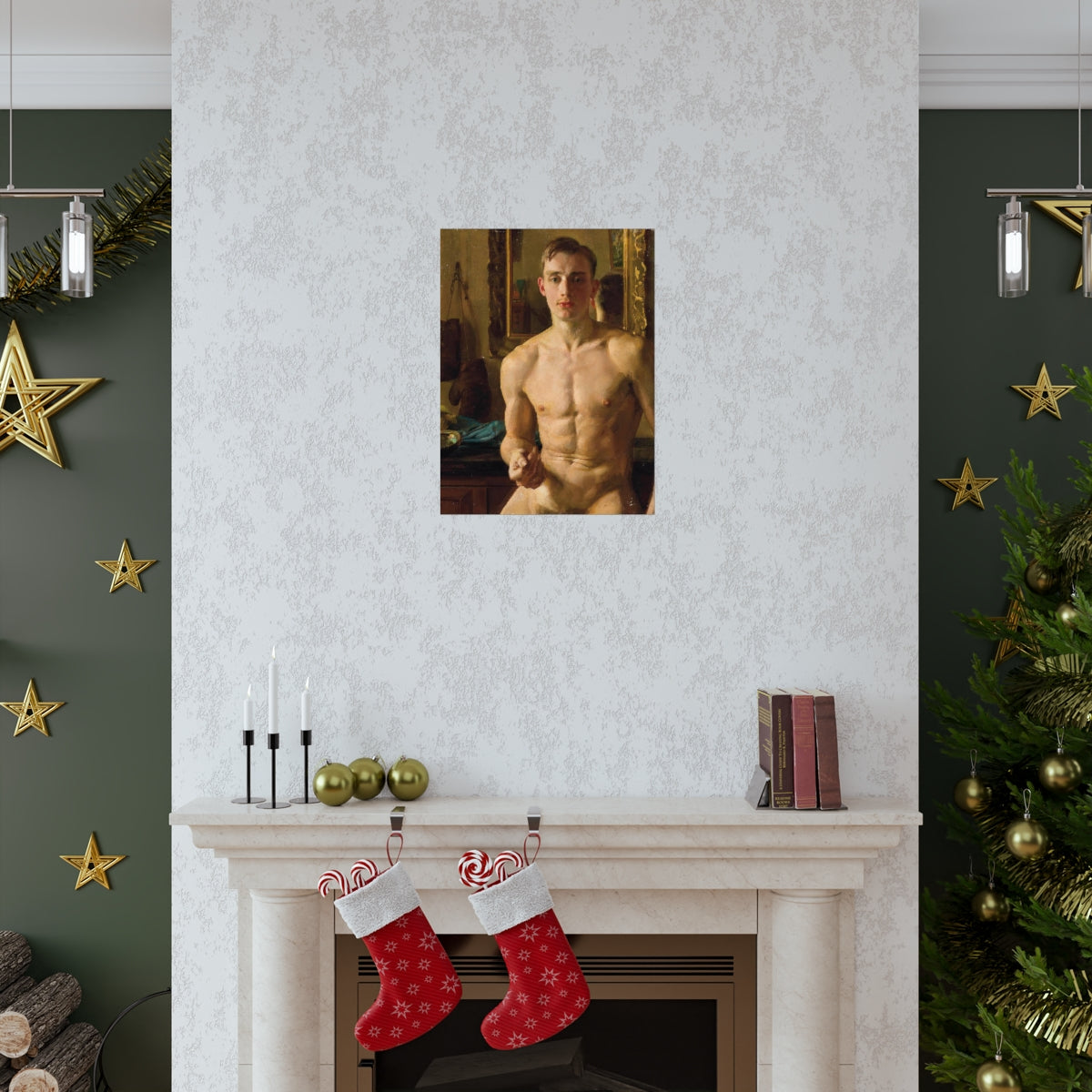Konstantin Somov - The Boxer Print Poster