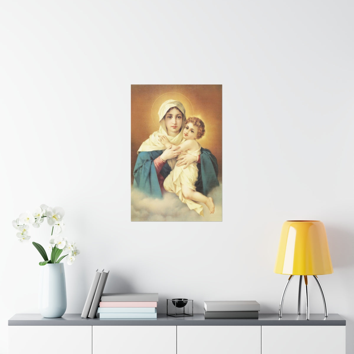 Our Lady of Grace Memorare Print Poster