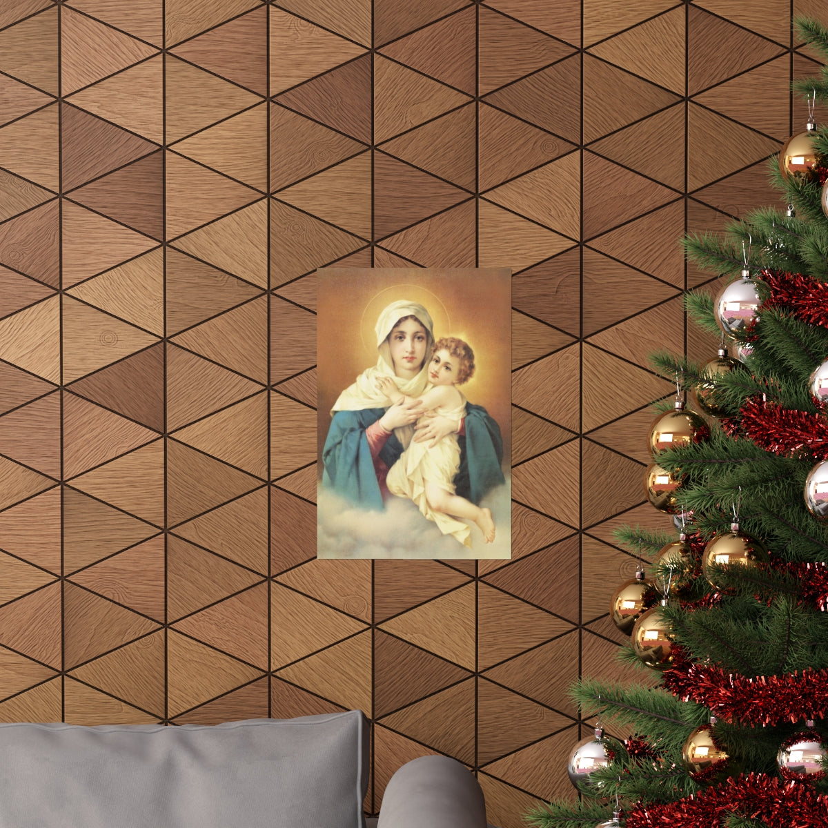 Our Lady of Grace Memorare Print Poster