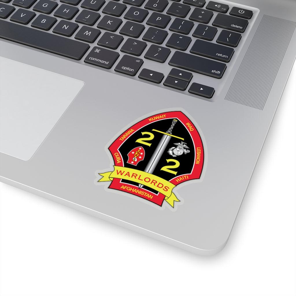 2nd Bn Marine Warlords Sticker - Art Unlimited