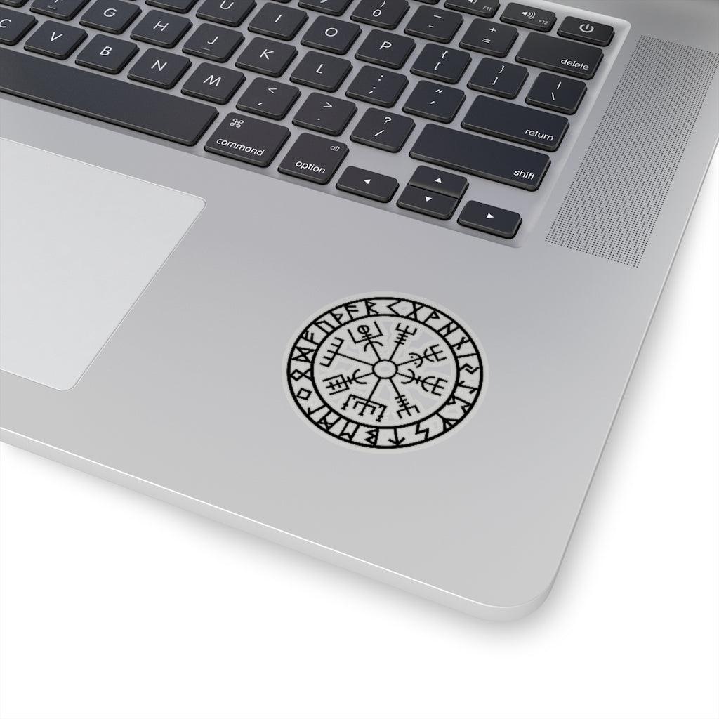 Vikings Compass Symbol Vegvisir Viking Sticker - Art Unlimited