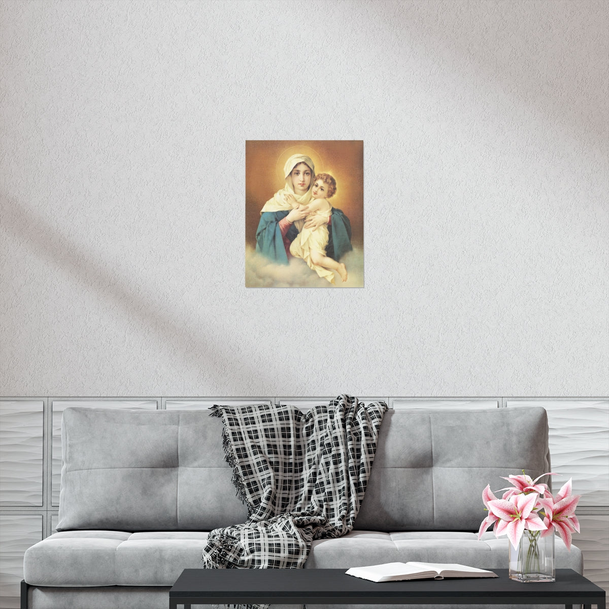Our Lady of Grace Memorare Print Poster