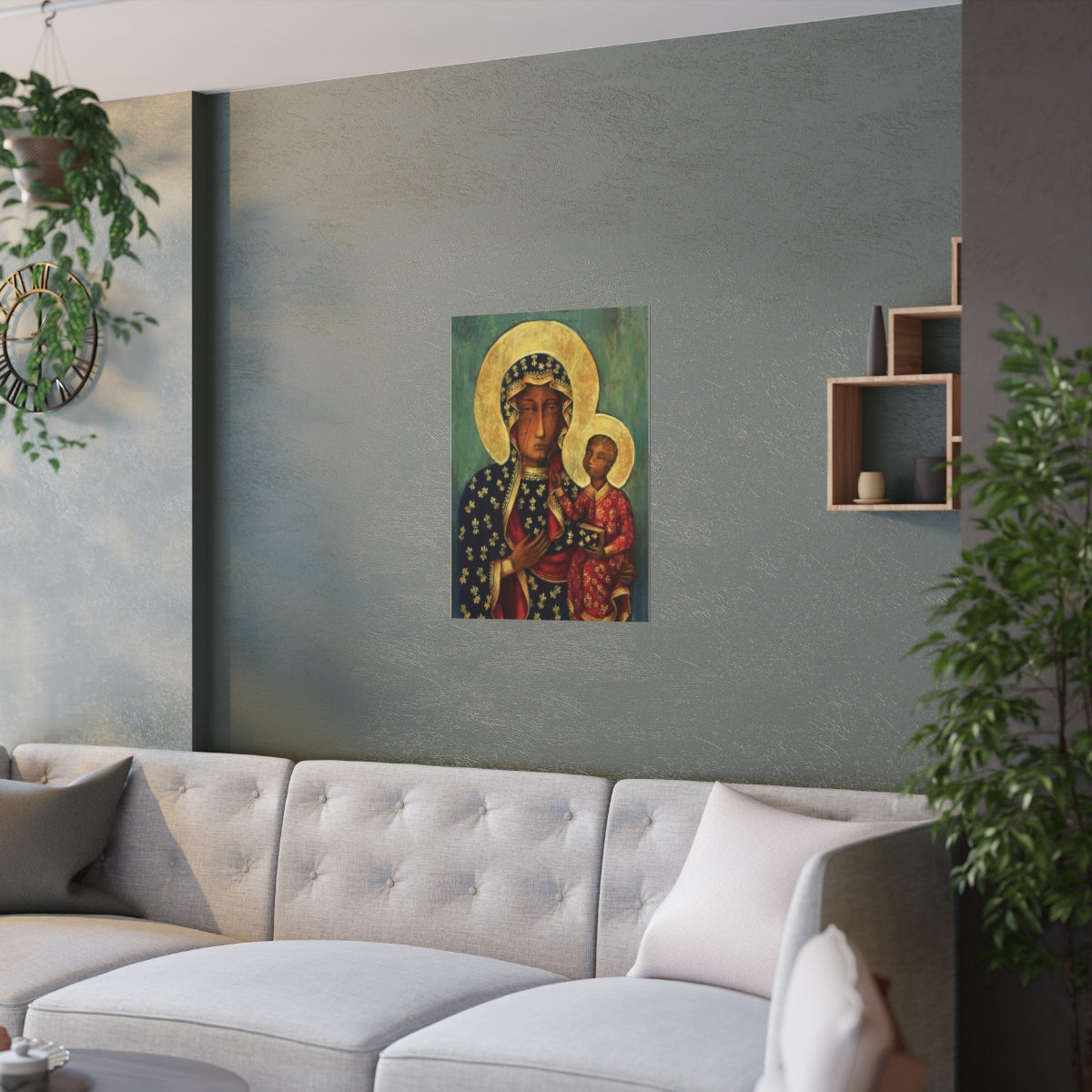 Our Lady Of Czestochowa Black Madonna By Jasna Gora Shrine Print Poster