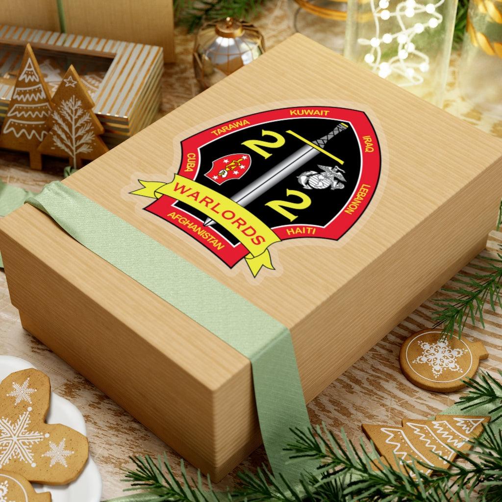 2nd Bn Marine Warlords Sticker - Art Unlimited