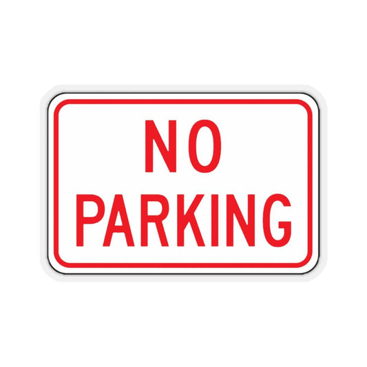No Parking Sticker - Art Unlimited
