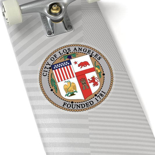 Seal Of Los Angeles Sticker - Art Unlimited