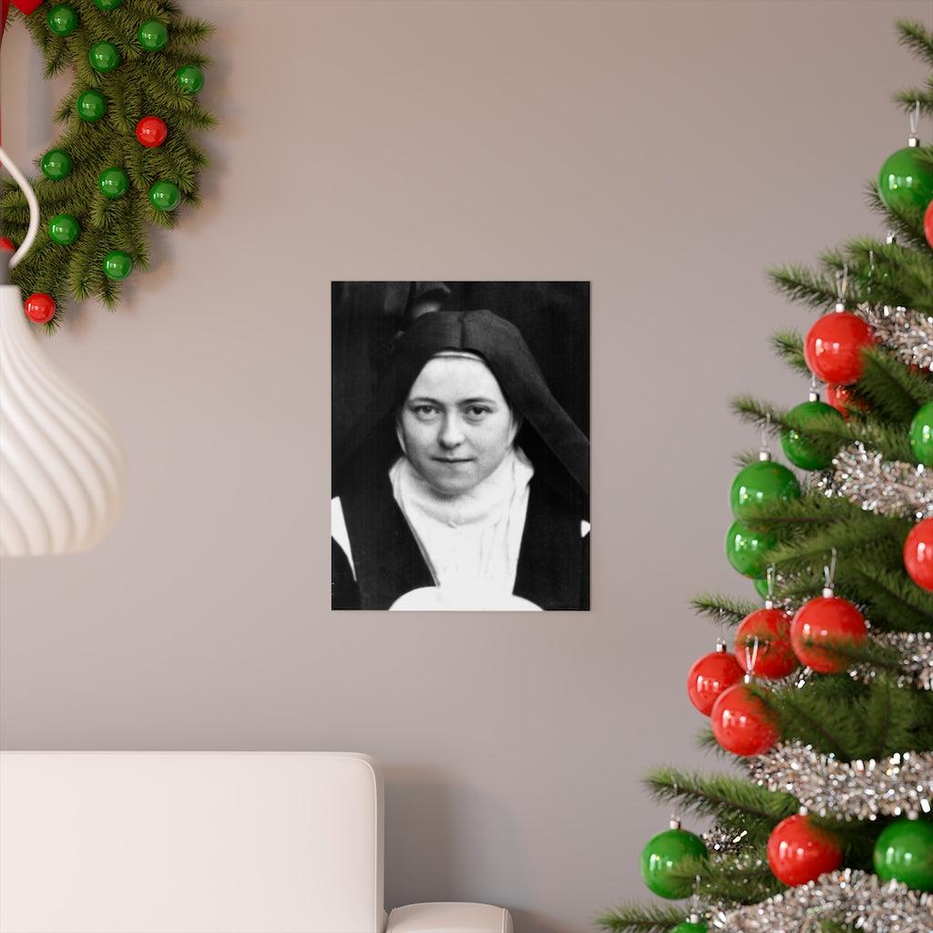 Saint Therese Of Lisieux Portrait Print Poster - Art Unlimited