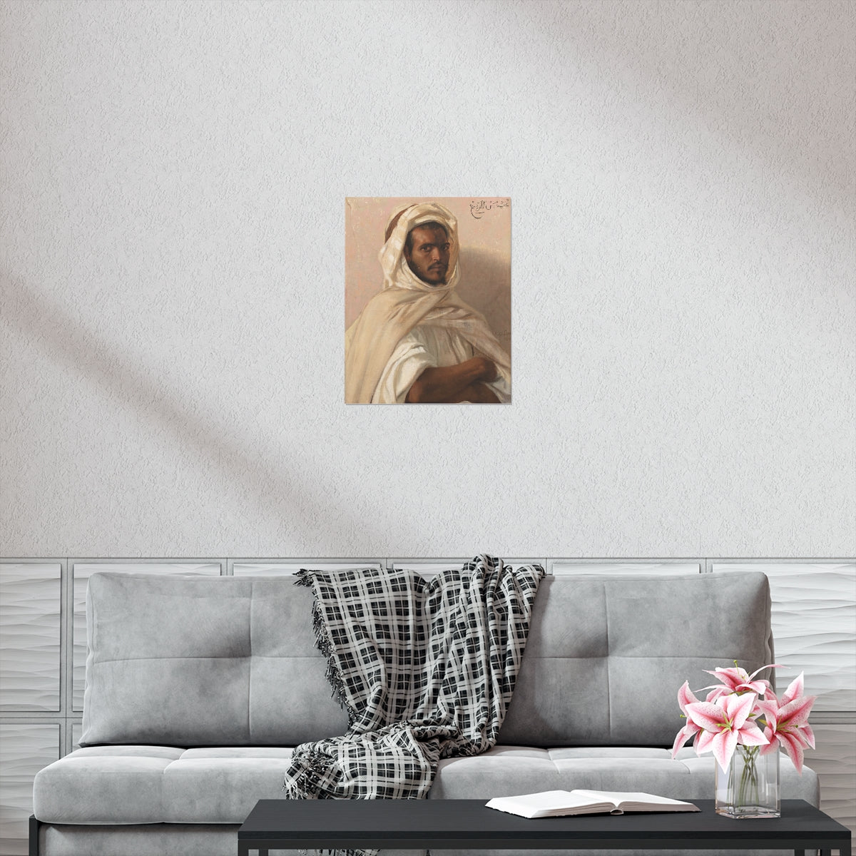 Portrait Of A North African By Alexandre Cabanel Print Poster