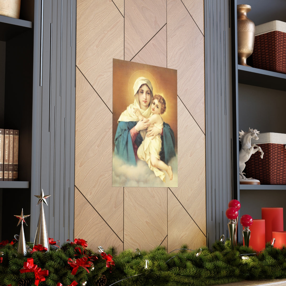 Our Lady of Grace Memorare Print Poster