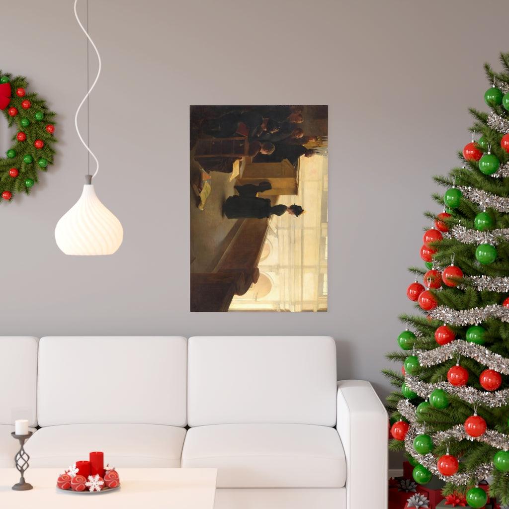 The Organ Rehearsal By Henry Lero Print Poster - Art Unlimited