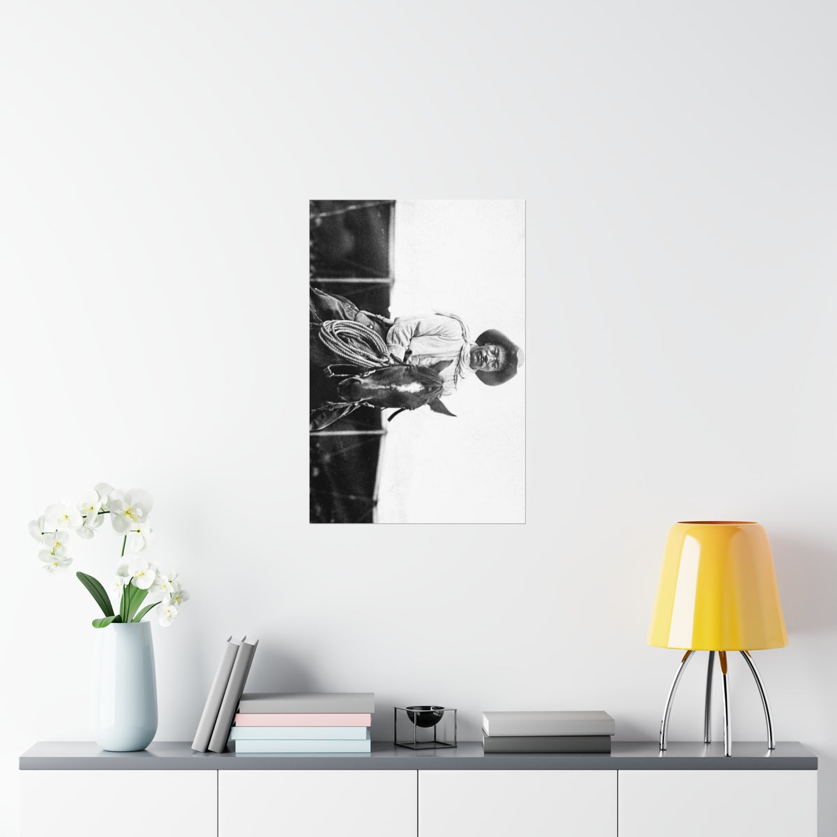 Bill Pickett Cowboy Print Poster