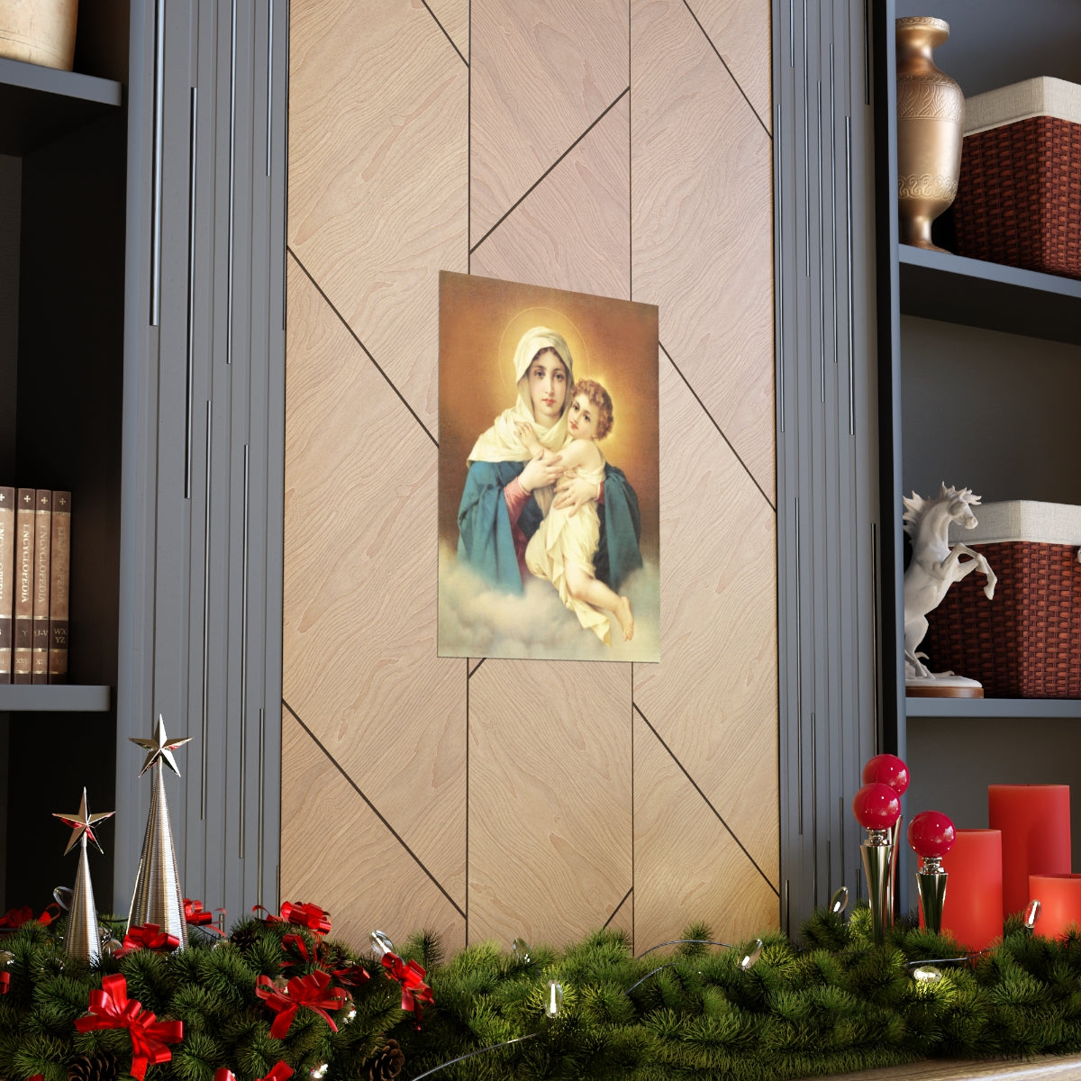 Our Lady of Grace Memorare Print Poster