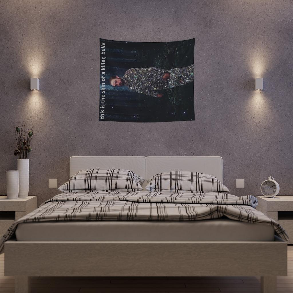 This Is The Skin Of A Killer Wall Tapestry - Art Unlimited