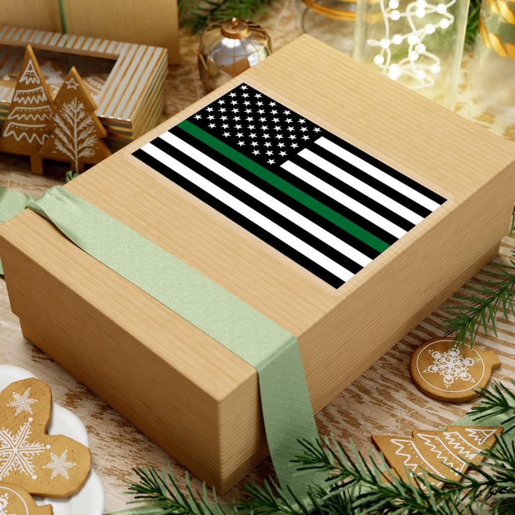 Thin Green Line Sticker - Art Unlimited