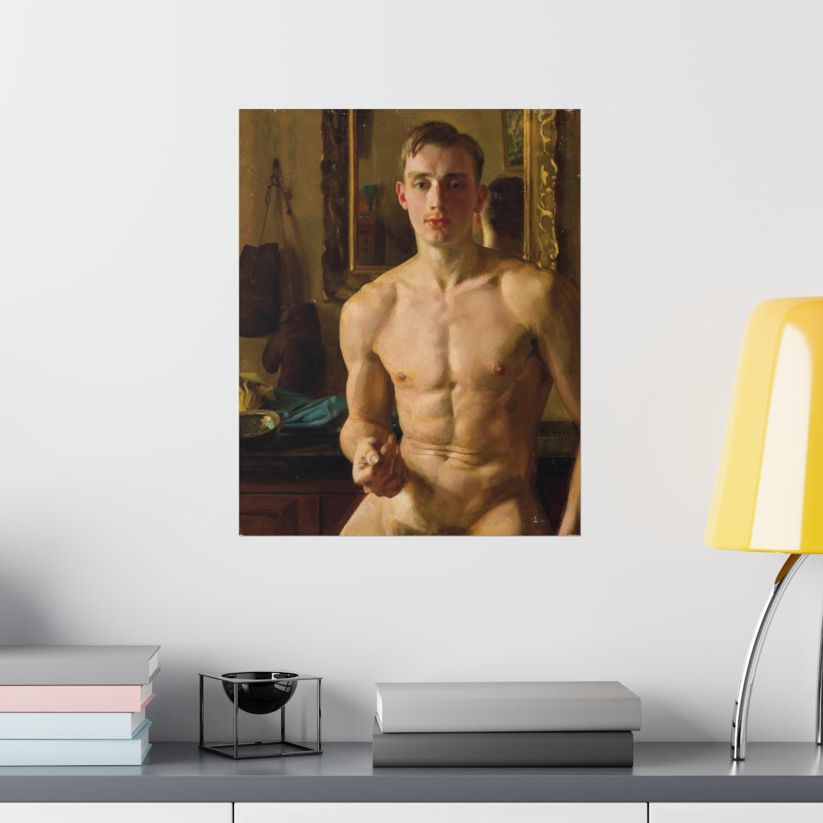 Konstantin Somov - The Boxer Print Poster