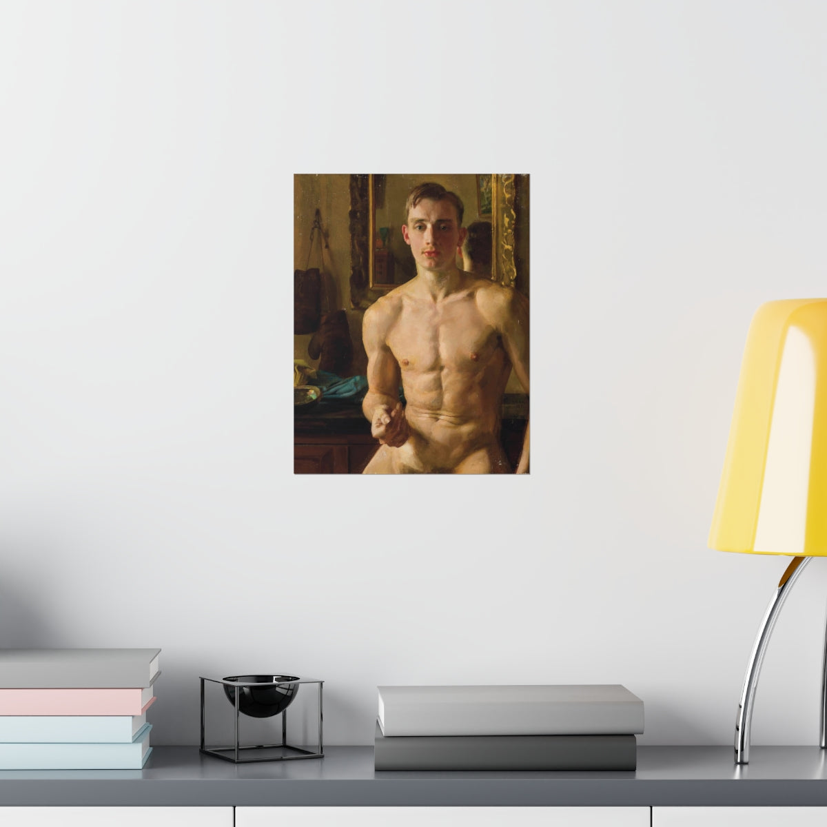 Konstantin Somov - The Boxer Print Poster