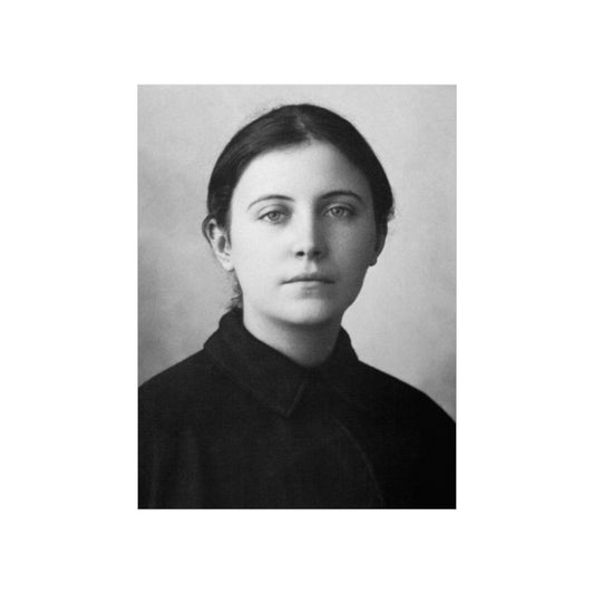 Gemma Galgani Portrait Photograph Passion Of Christ Print Poster