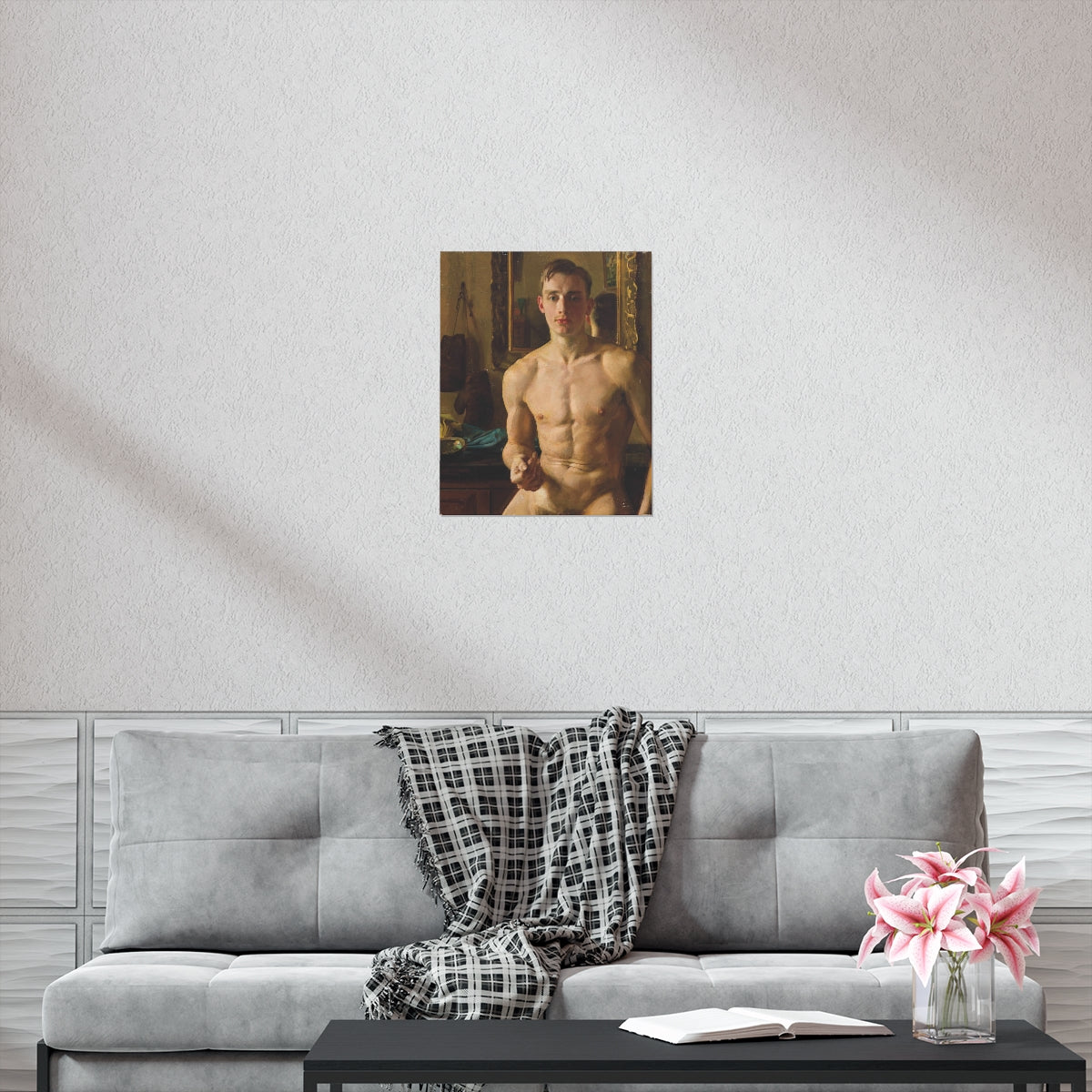 Konstantin Somov - The Boxer Print Poster
