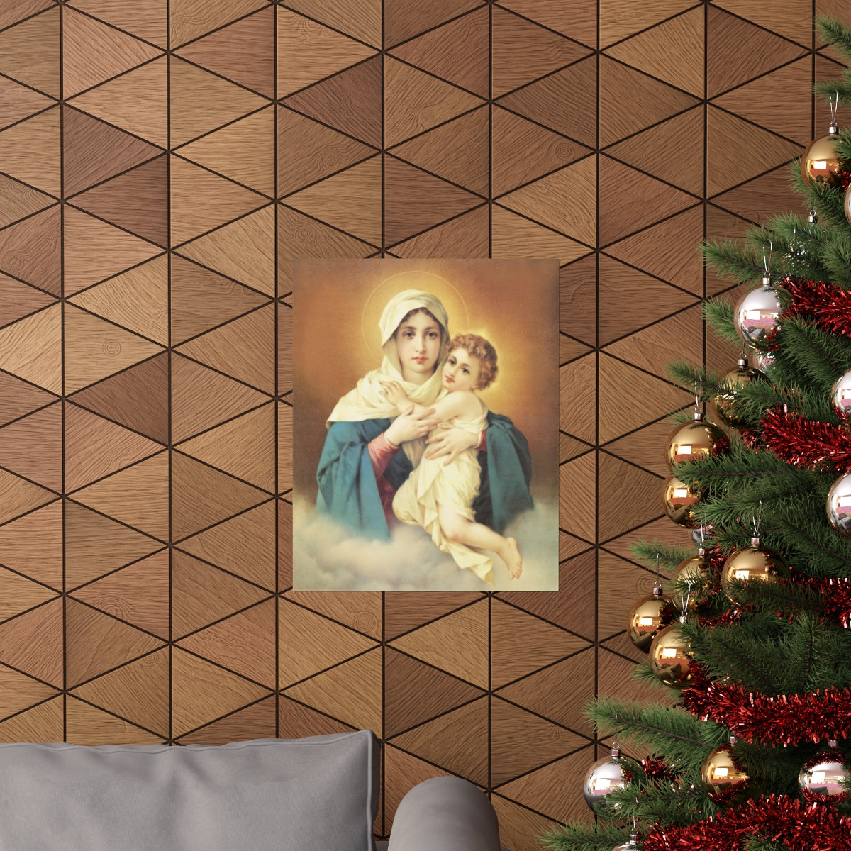 Our Lady of Grace Memorare Print Poster