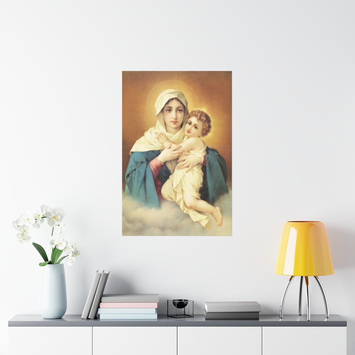 Our Lady of Grace Memorare Print Poster