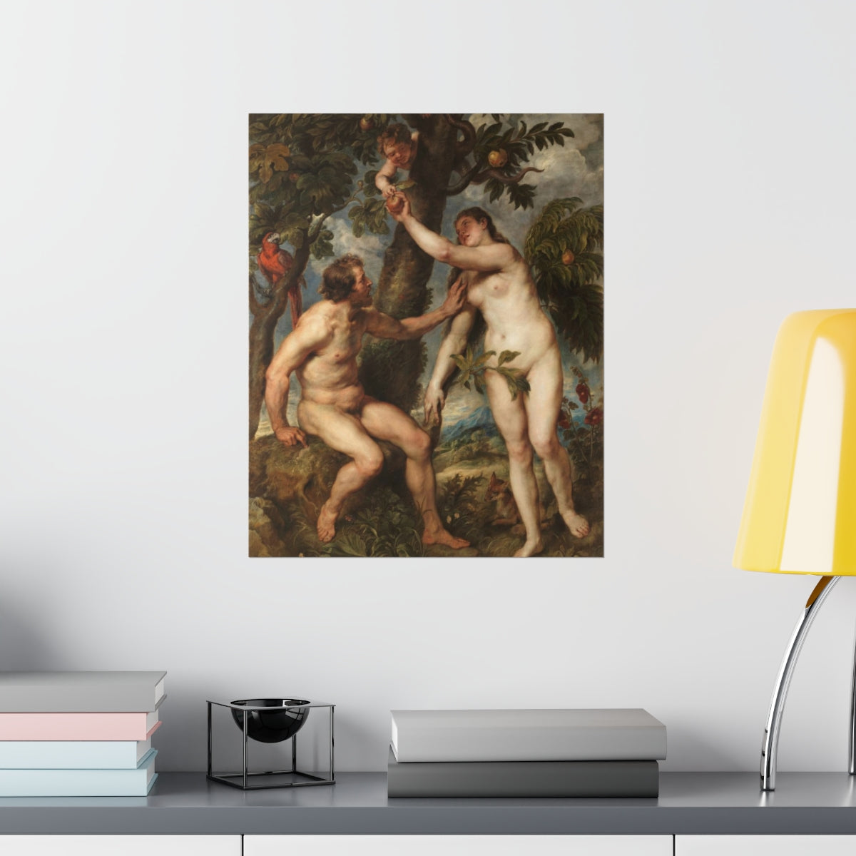 Peter Paul Rubens - The Fall of Man 1628 Print Poster