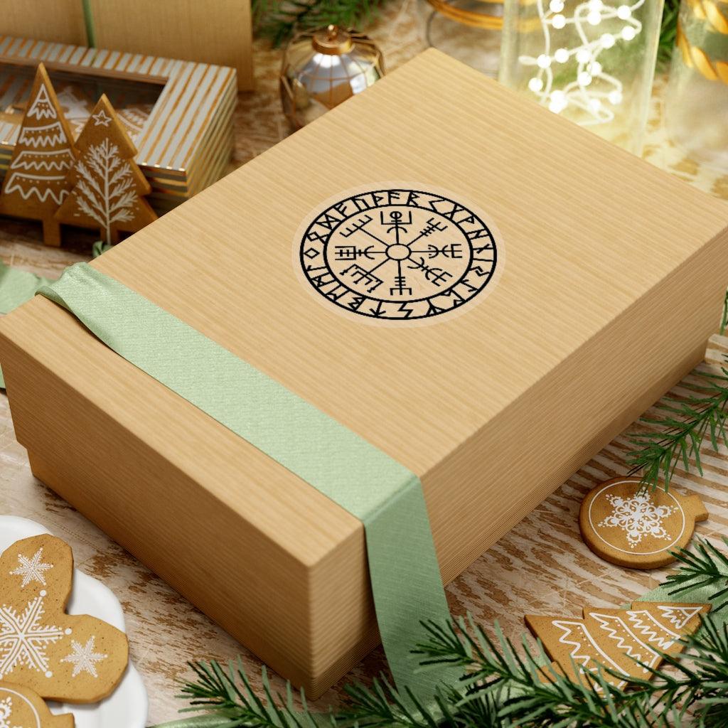 Vikings Compass Symbol Vegvisir Viking Sticker - Art Unlimited