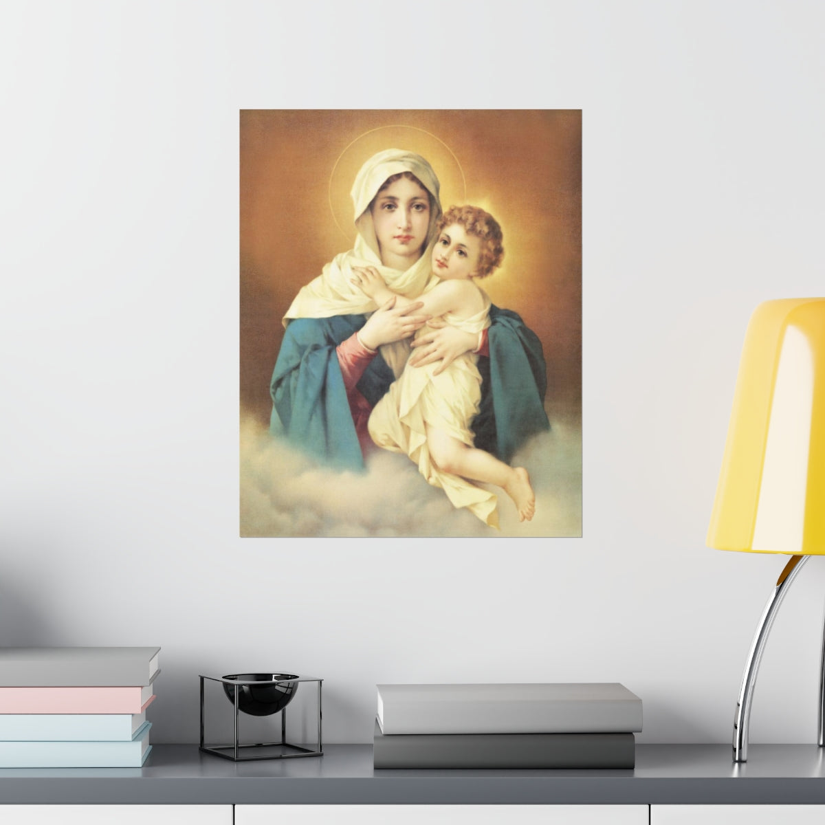 Our Lady of Grace Memorare Print Poster