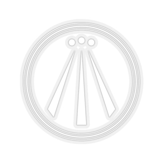 Awen Celtic Druid Symbol Pagan Neo Druid Sticker