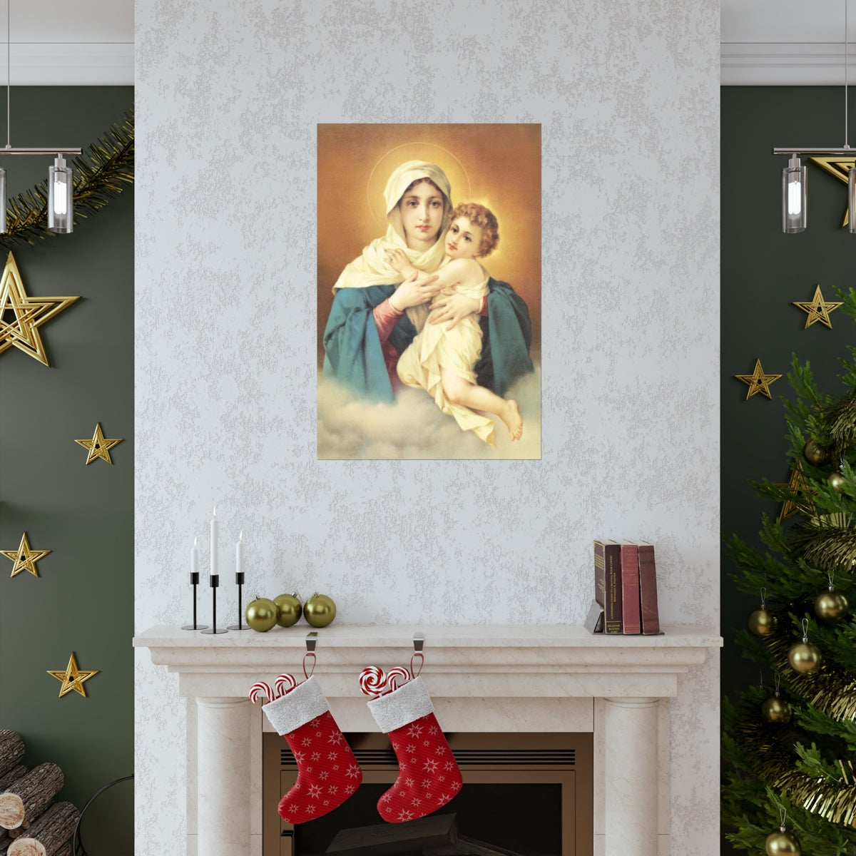 Our Lady of Grace Memorare Print Poster