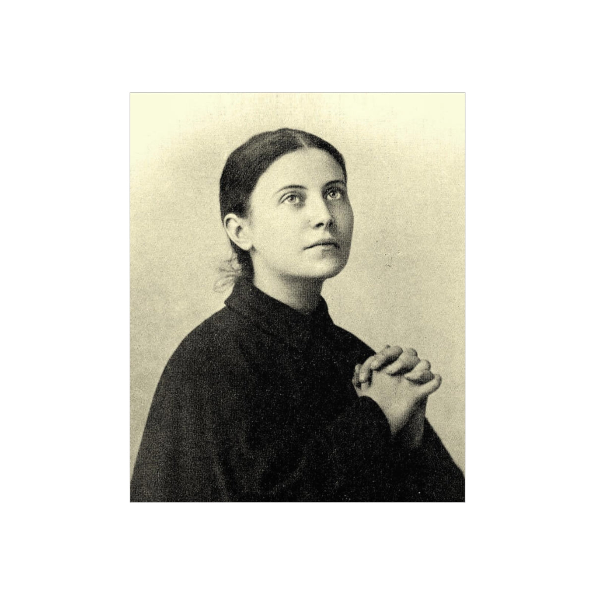 Saint Gemma Portrait Print Poster