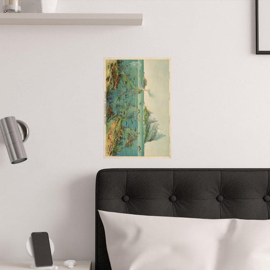 Nature In Descending Regions Chart Levi Walter Yaggy 1893 Print Poster - Art Unlimited