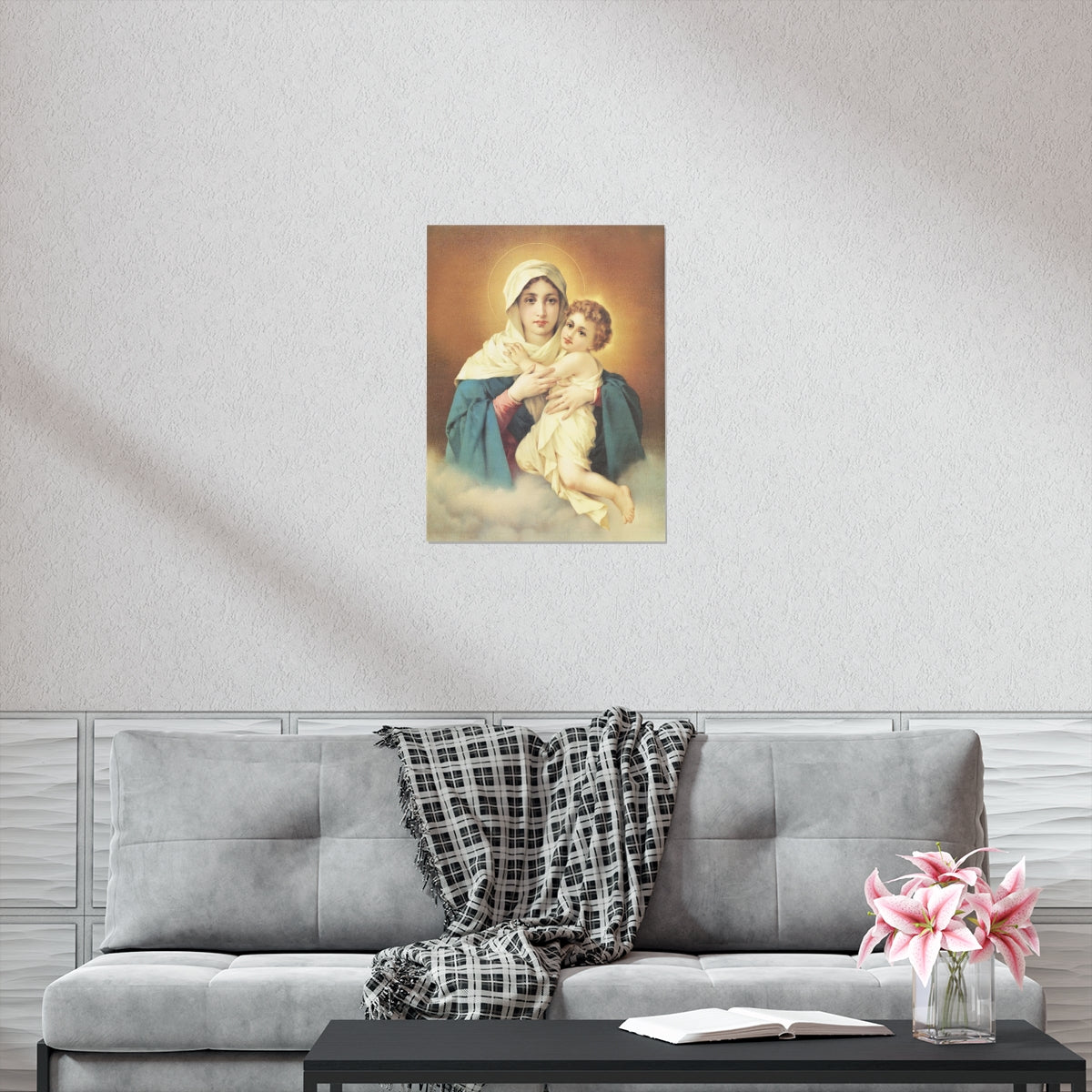 Our Lady of Grace Memorare Print Poster