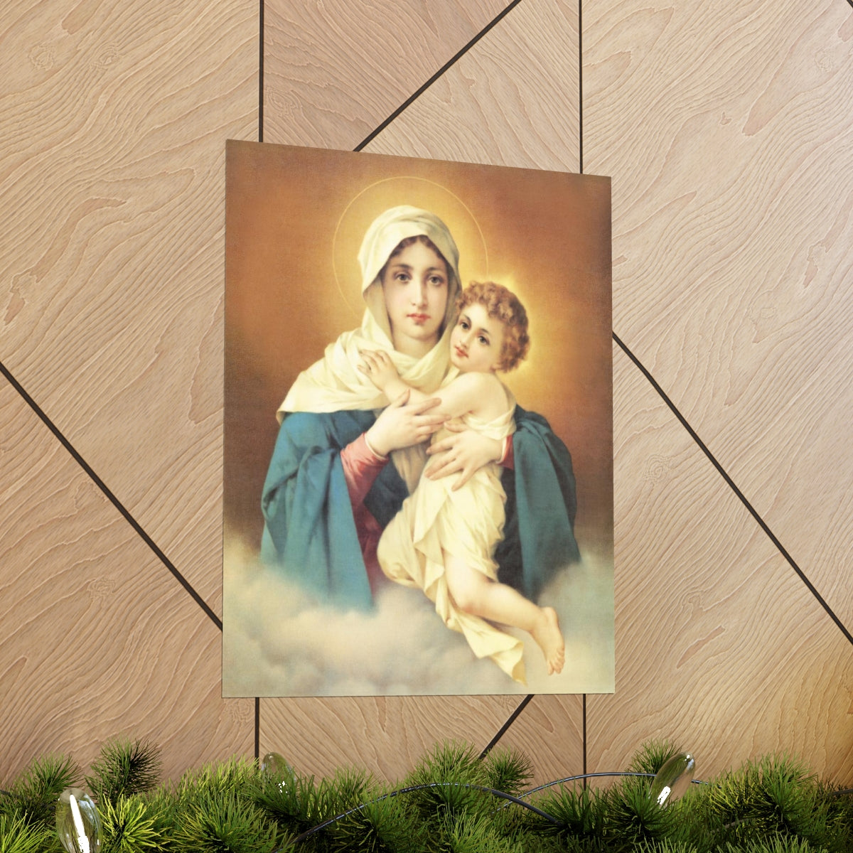 Our Lady of Grace Memorare Print Poster