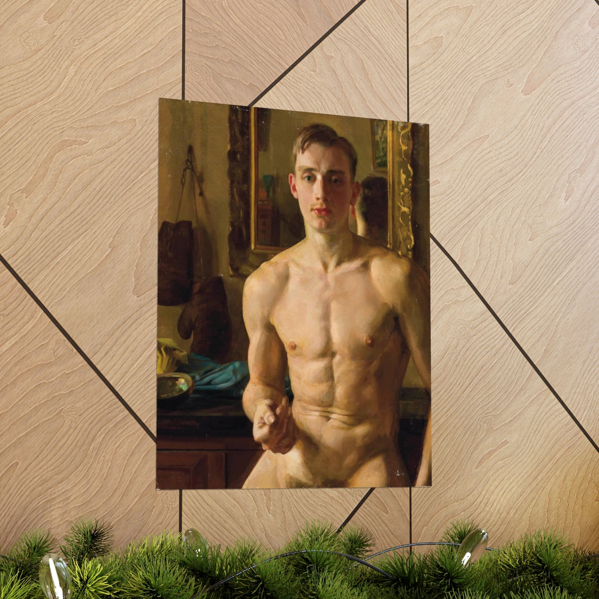 Konstantin Somov - The Boxer Print Poster