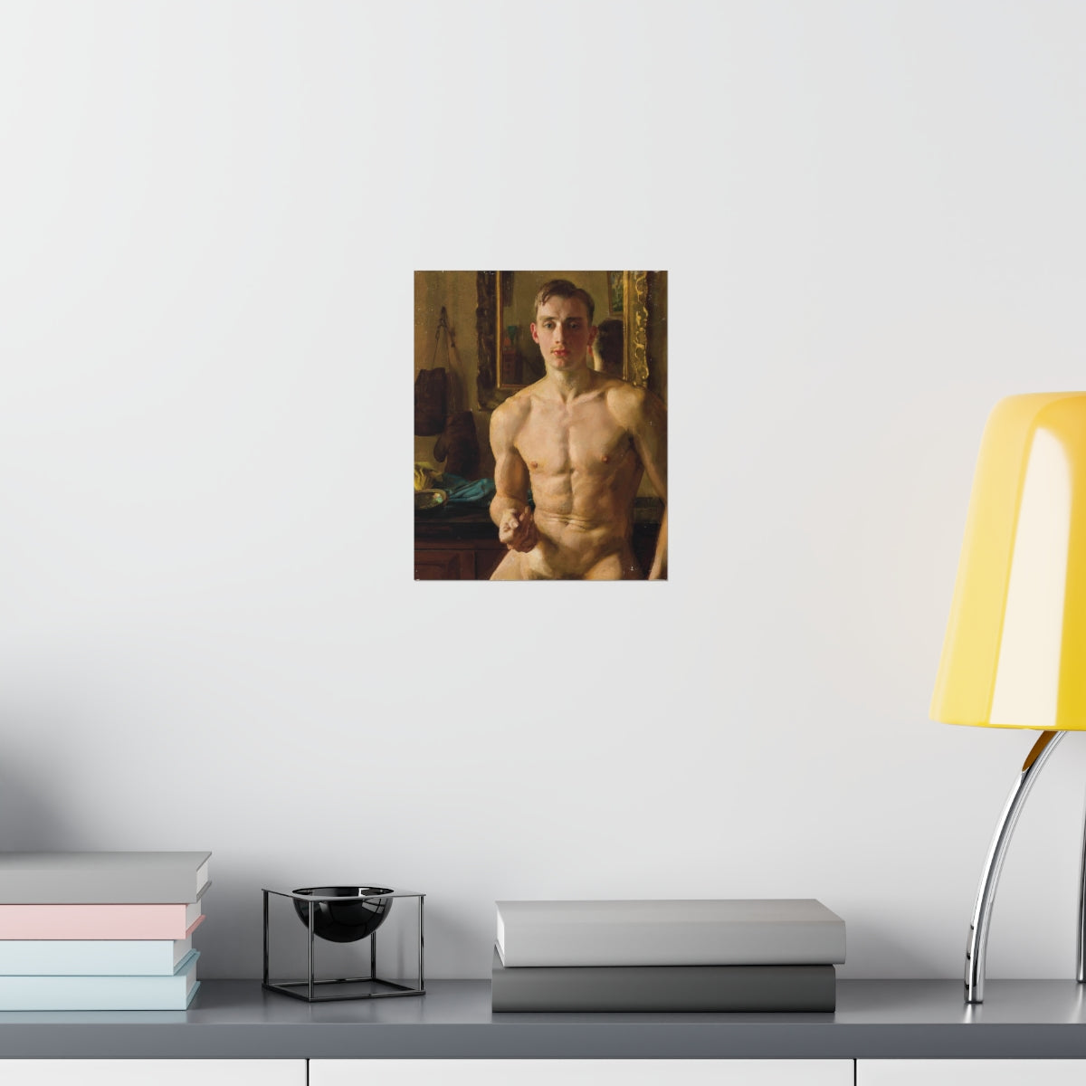 Konstantin Somov - The Boxer Print Poster
