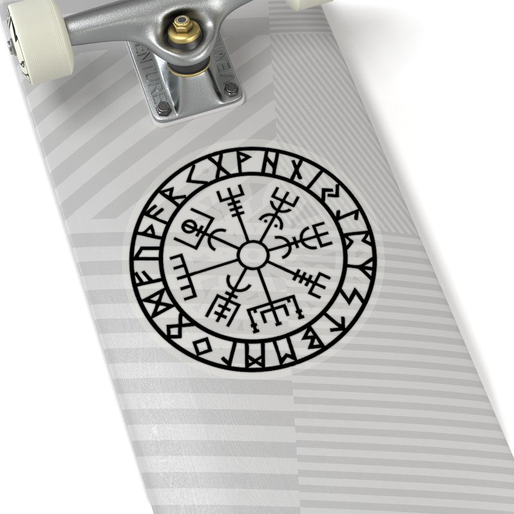 Vikings Compass Symbol Vegvisir Viking Sticker - Art Unlimited