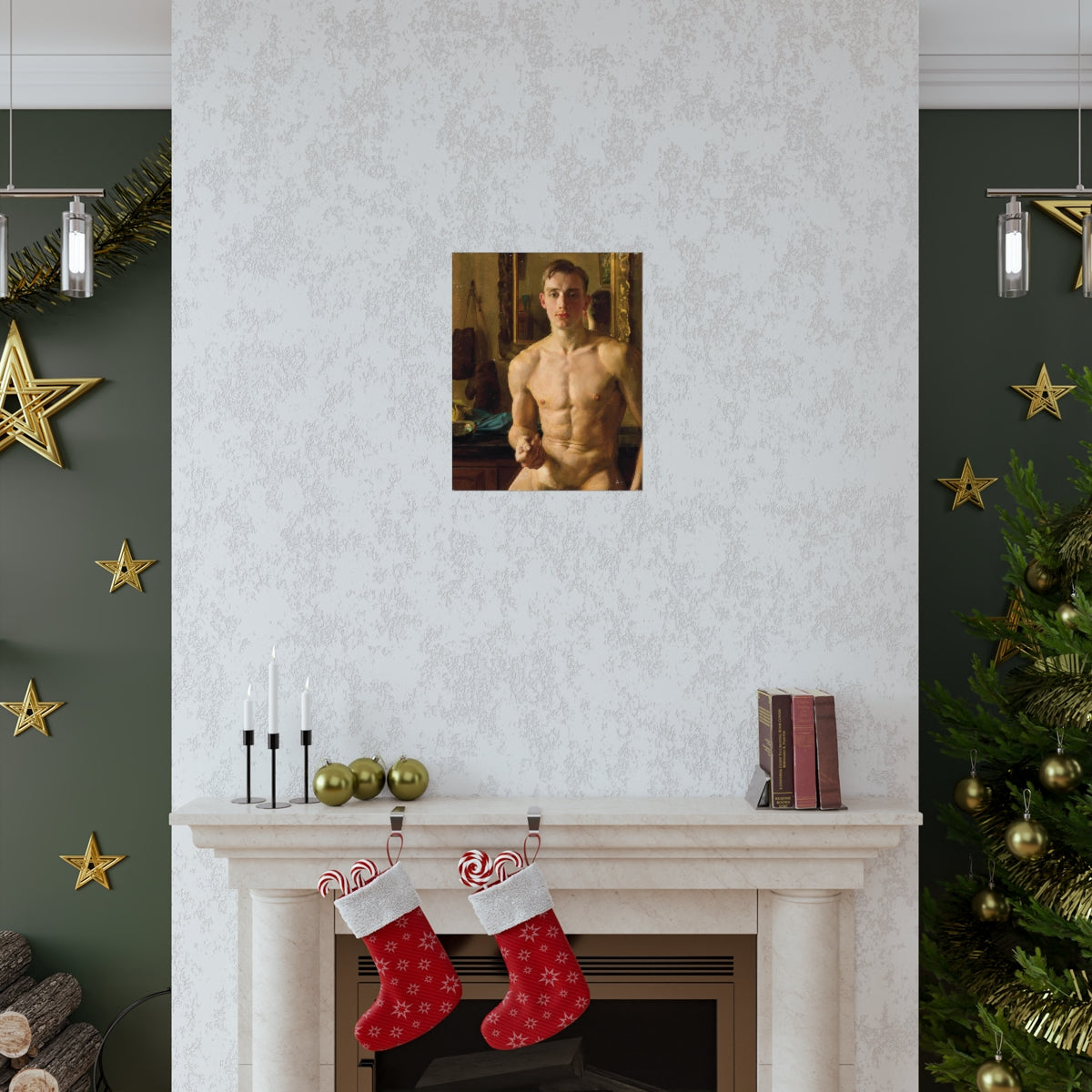 Konstantin Somov - The Boxer Print Poster