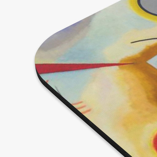Yellow Red Blue By Wassily Kandinsky Mouse Pad - Art Unlimited