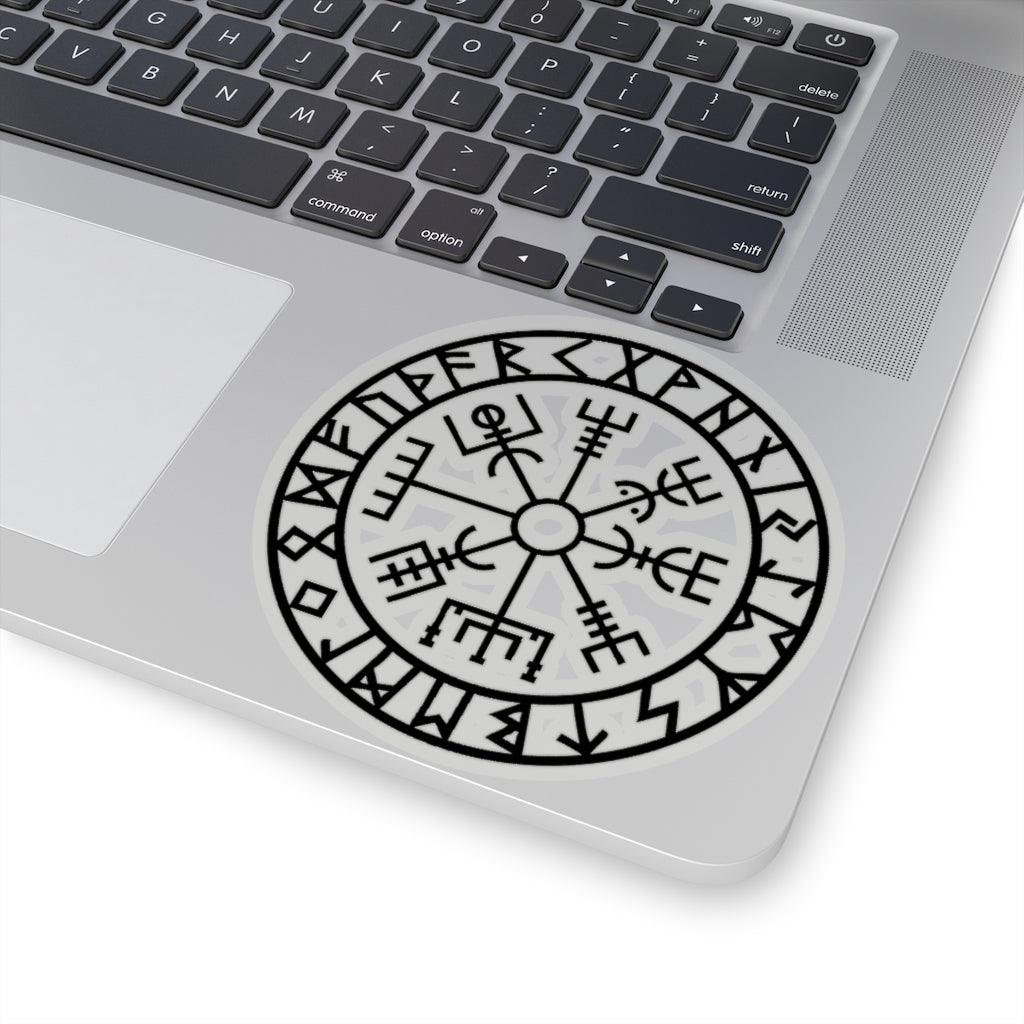 Vikings Compass Symbol Vegvisir Viking Sticker - Art Unlimited