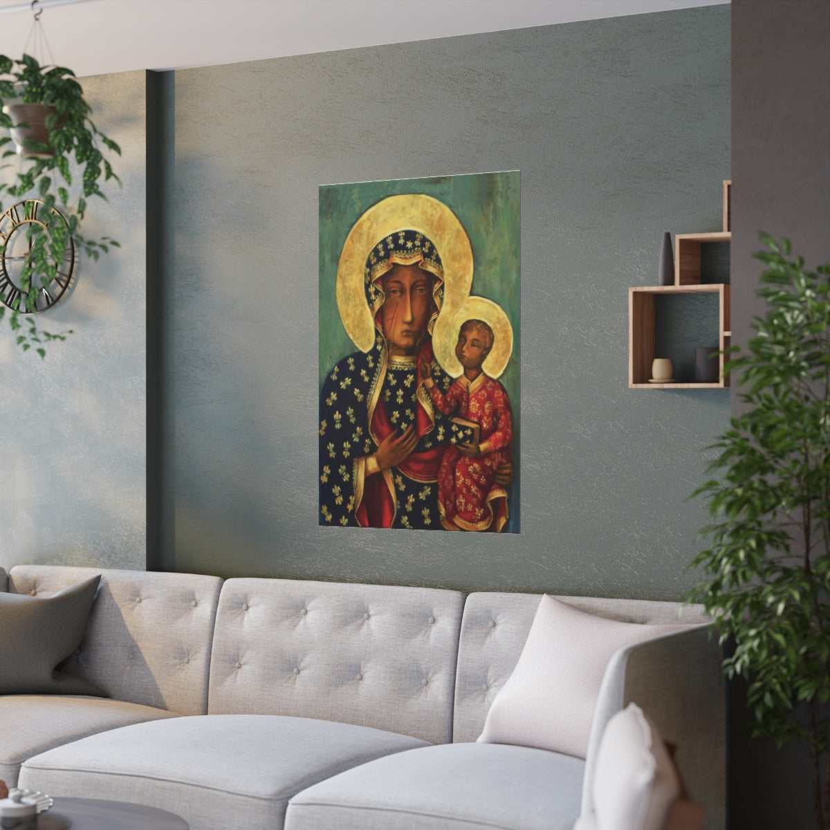 Our Lady Of Czestochowa Black Madonna By Jasna Gora Shrine Print Poster