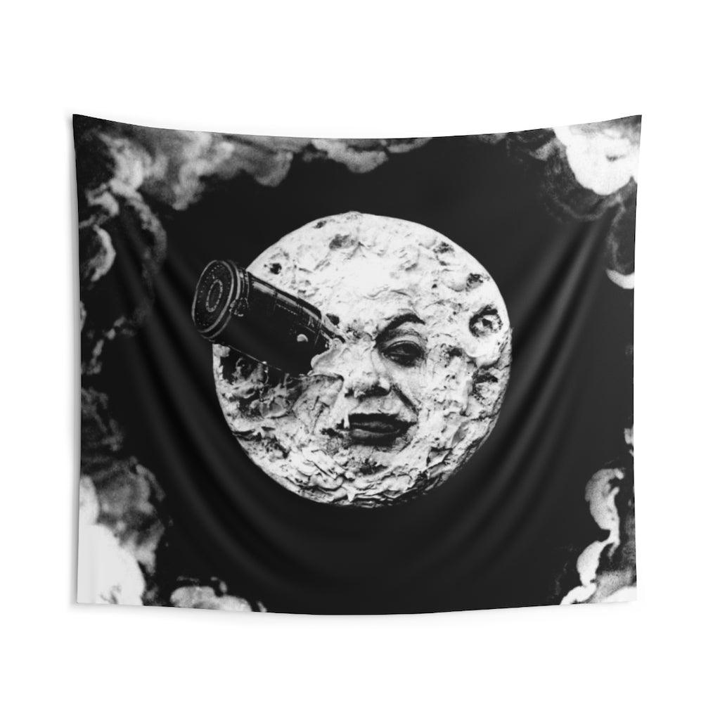 A Trip To The Moon Le Voyage Wall Tapestry - Art Unlimited