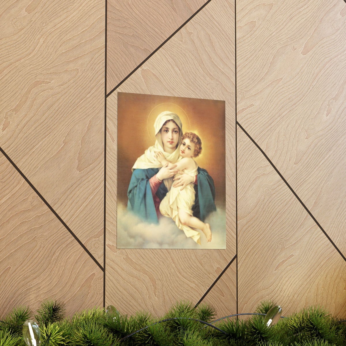 Our Lady of Grace Memorare Print Poster