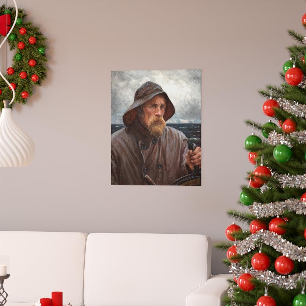 Albert Edefelt - Helmsman (Sailor Fom Uusimaa) Print Poster - Art Unlimited