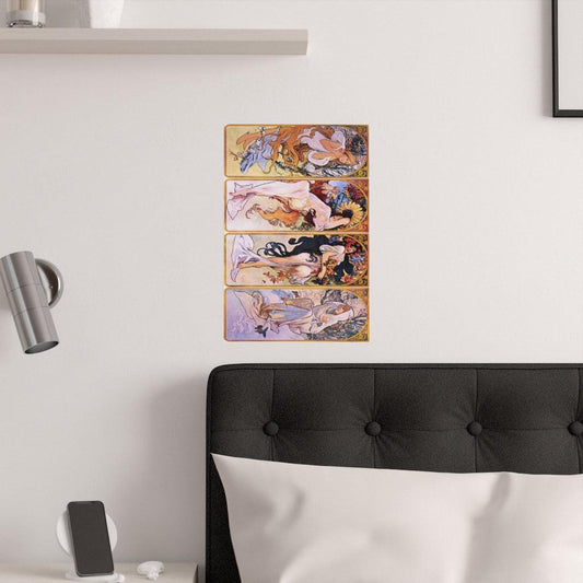 Alphonse Mucha - Four Seasons Print Poster - Art Unlimited